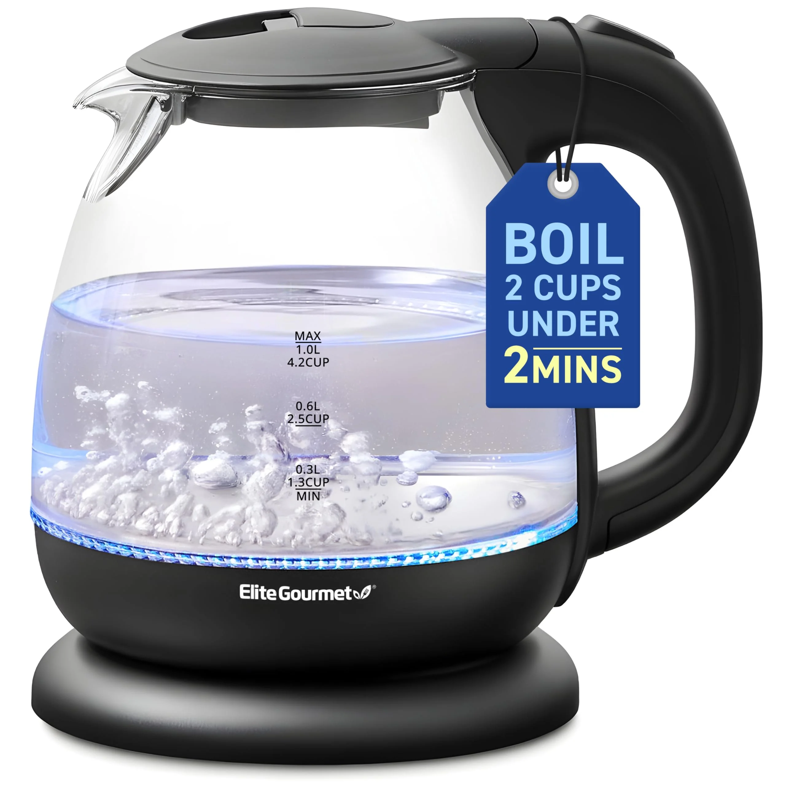 Elite Gourmet Glass Electric Kettle Review