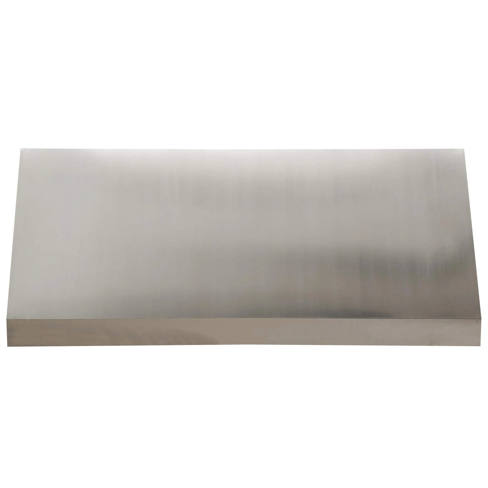Sloped Stainless Steel Range Hood Island Mount 48’’ W,39’’ H, CT Copper Tailor Custom Handmade Metal Kitchen Vent Hood, With 4-Speed Exhaust Fan & LED Light,SH11 product image