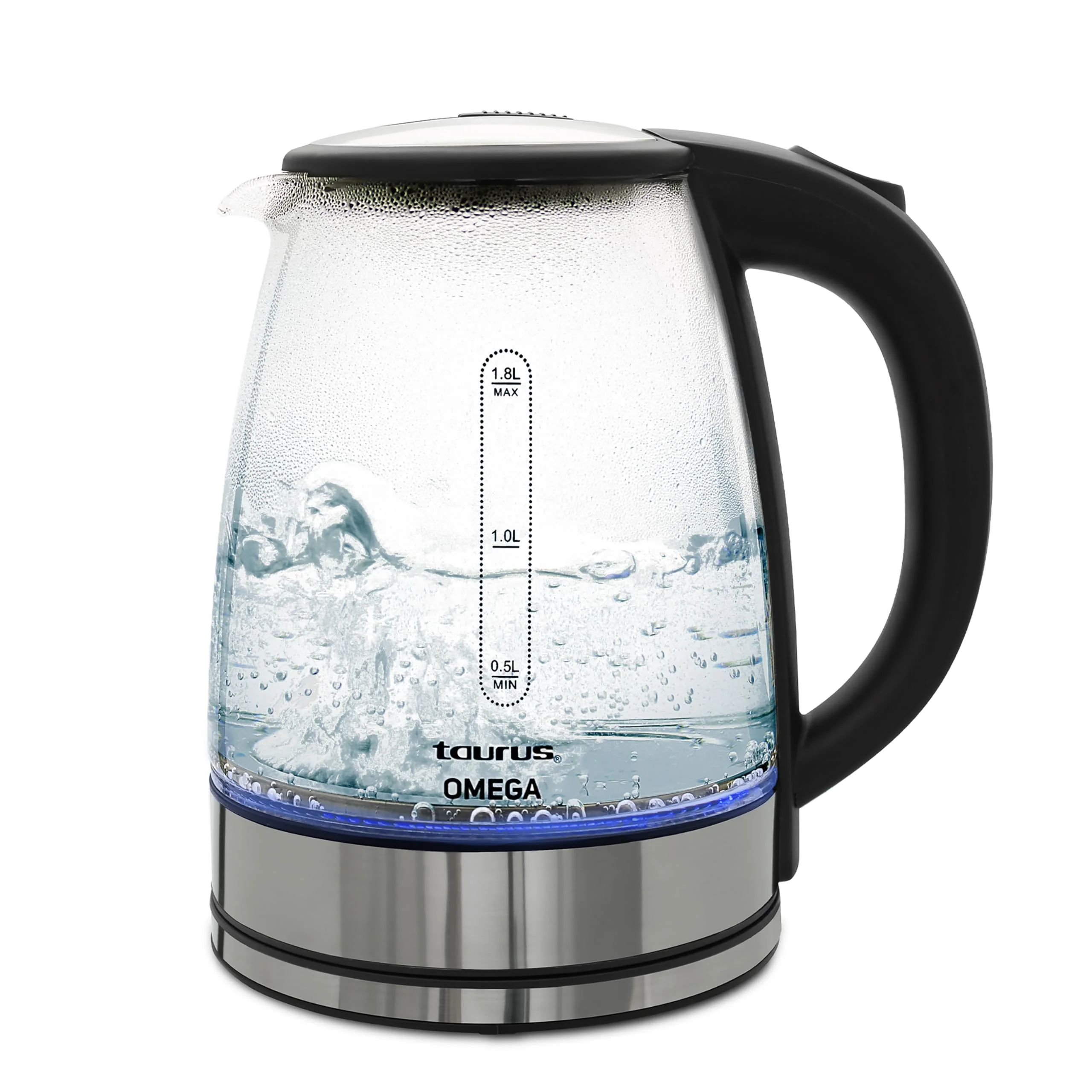 Taurus Cordless Electric Kettle - Stainless Steel Model