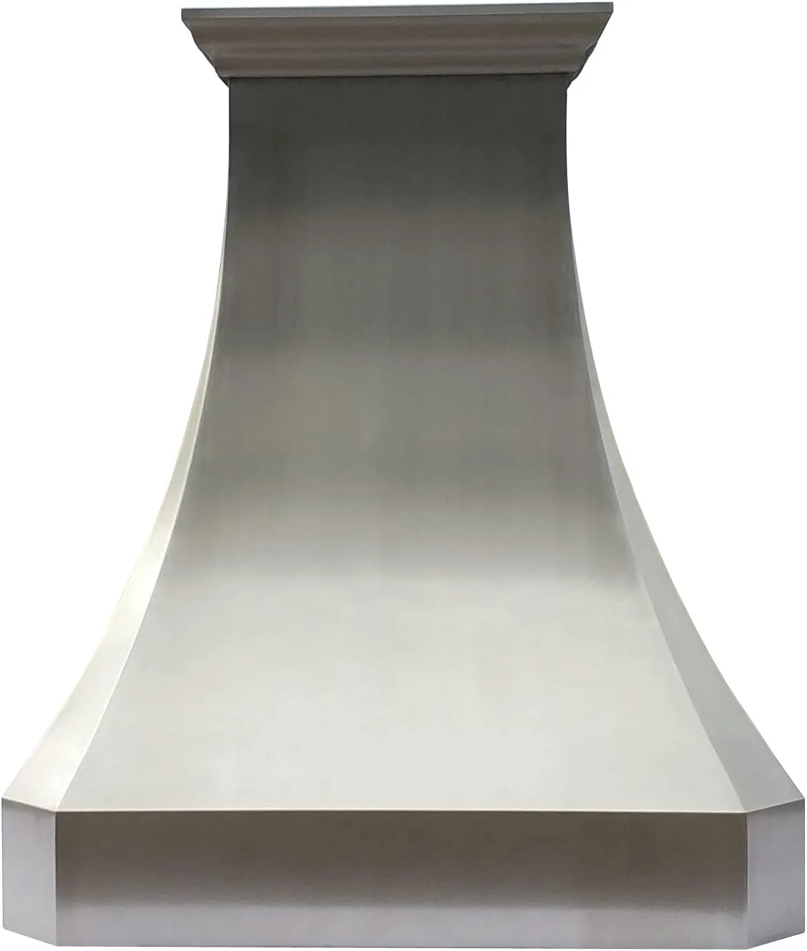 Stainless Steel Range Hood Island Mount 48’’ W,36’’ H, CT Copper Tailor Custom Handmade Metal Kitchen Vent Hood, With 4-Speed Exhaust Fan & LED Light,SH3-C product image