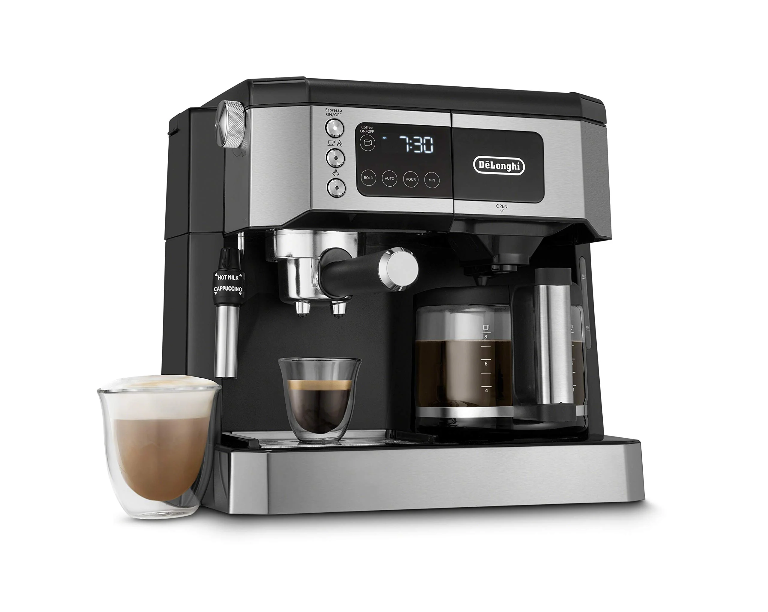 De'Longhi UPGRADED All-in-One Combination Coffee Maker with.