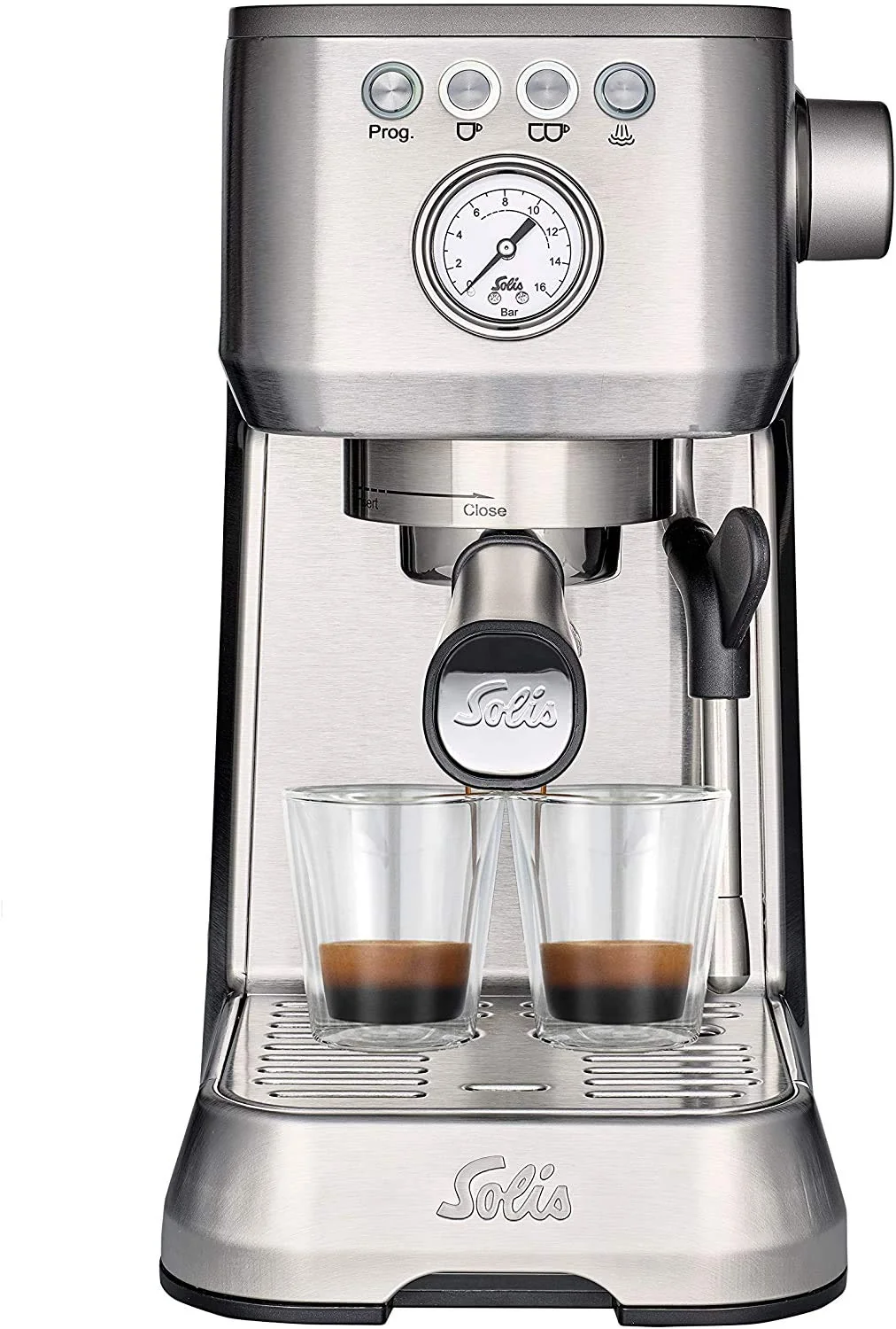 SOLIS Barista Perfetta Espresso Machine, Stainless Steel product image