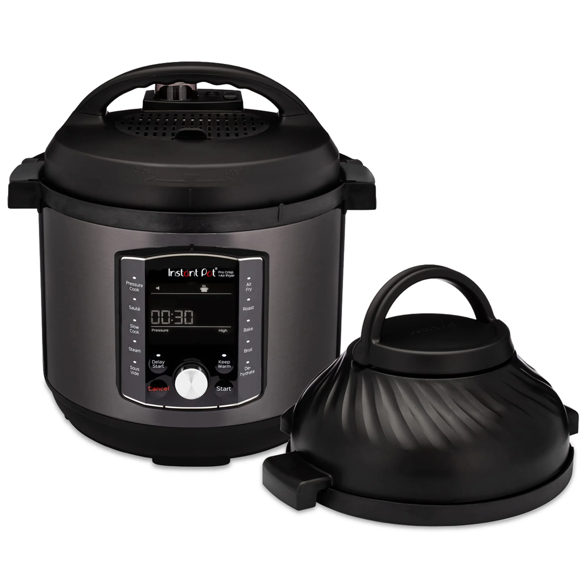 Instant Pot Pro Crisp Air Fryer and Electric Pressure Cooker.