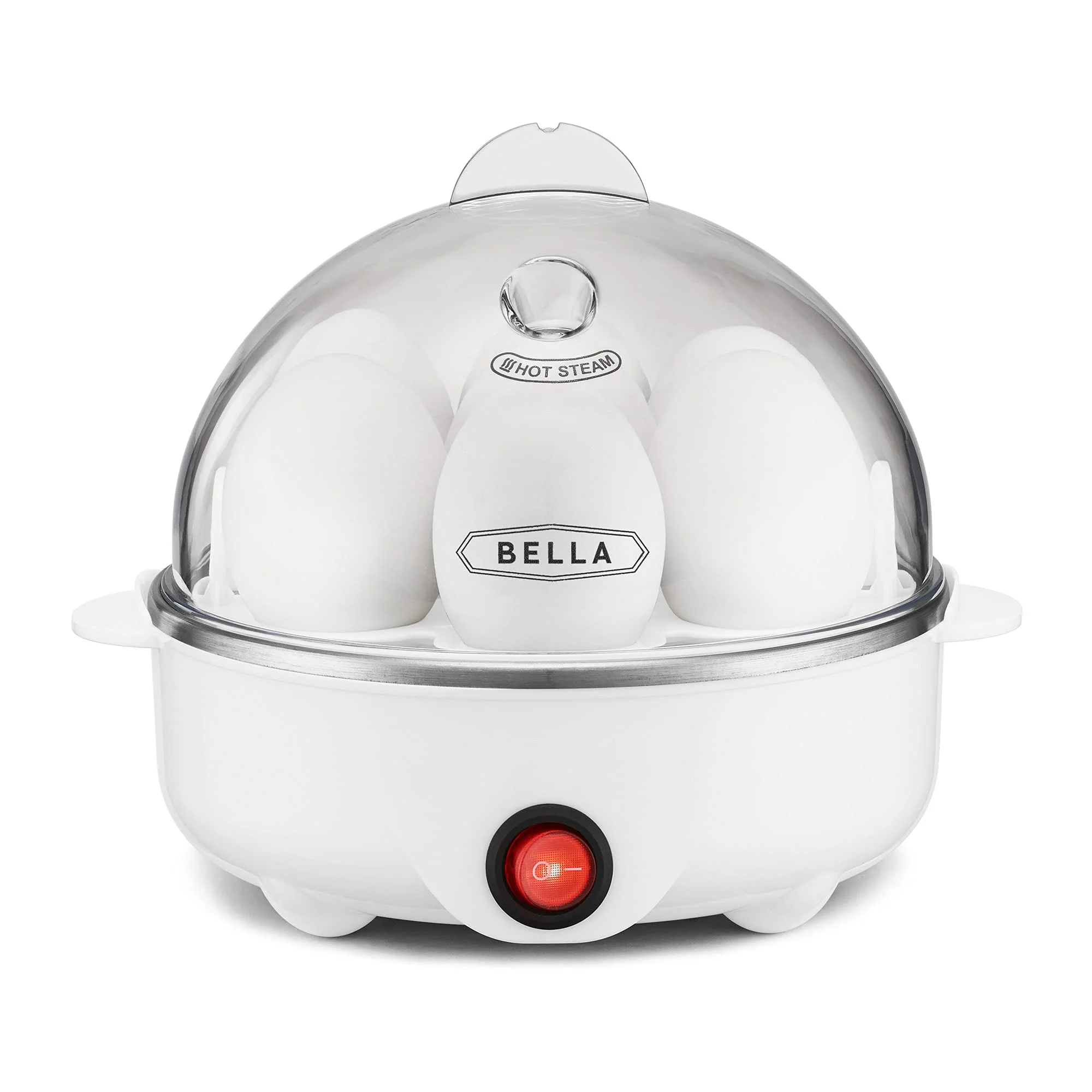 Electric Egg Cooker with Auto Shut Off for Precise Cooking