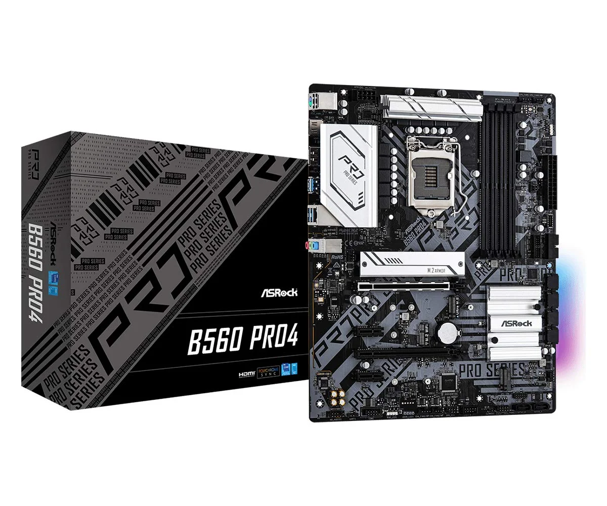 ASRock B560 PRO4 4DDR4 LGA1200 product image