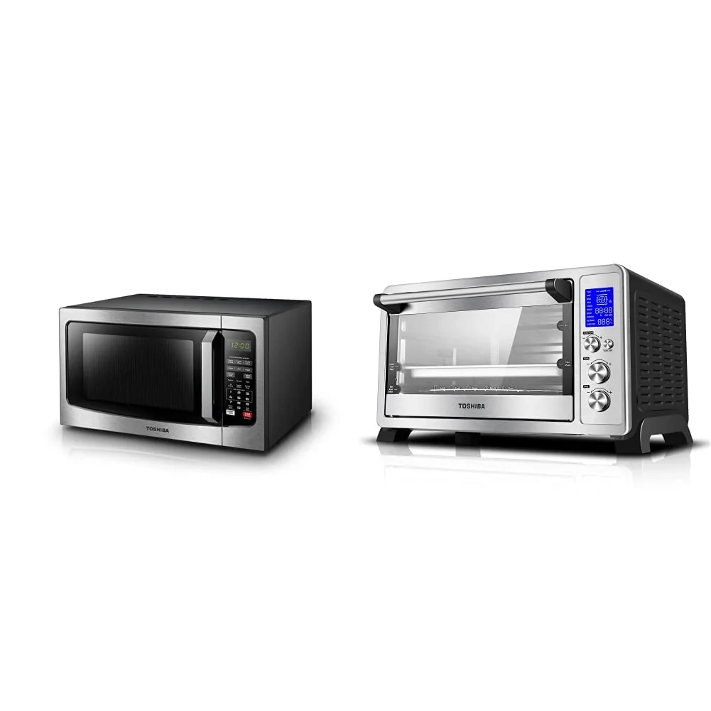 Compact and Efficient: Toshiba EM131A5C-SS 0.9 Cubic Foot.