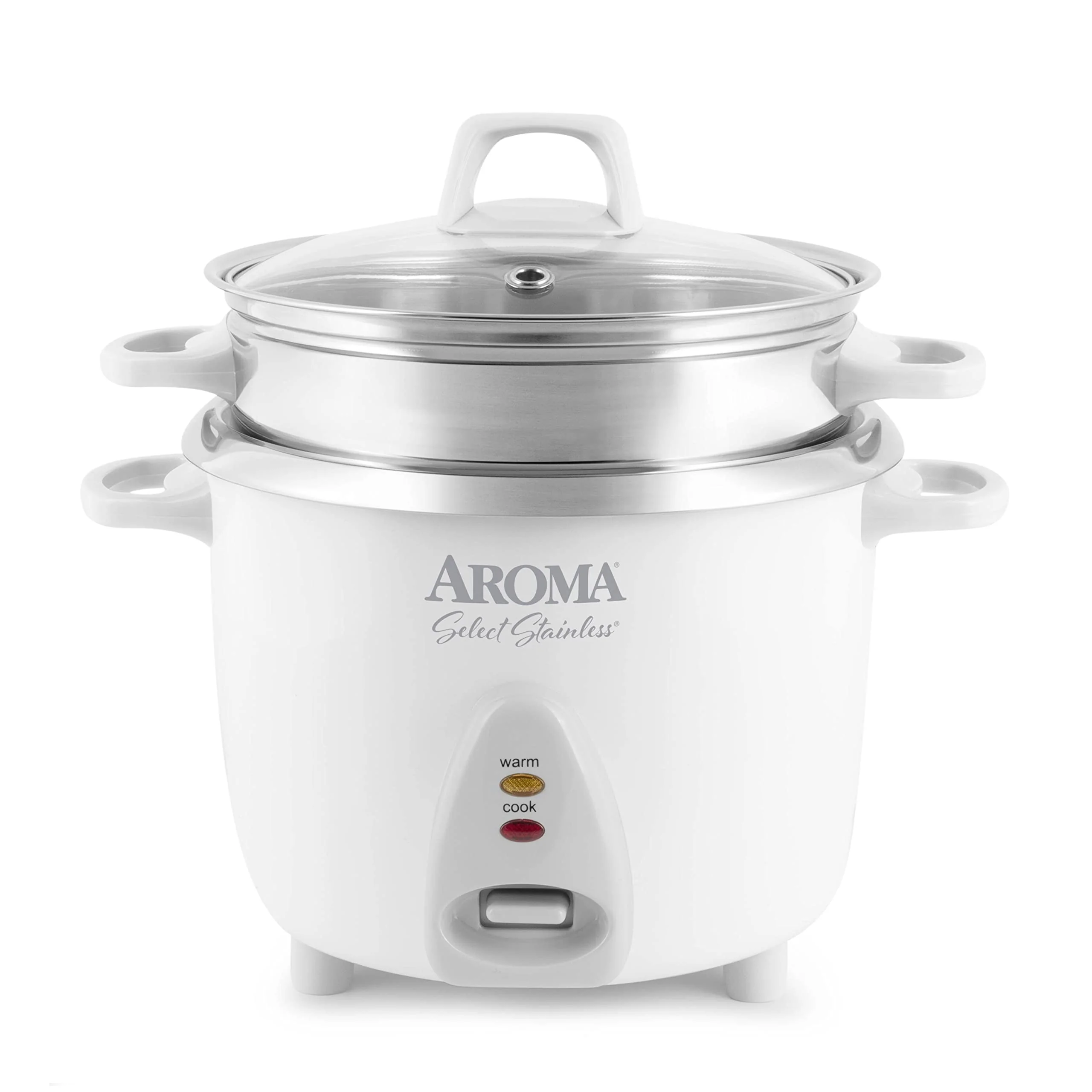 Aroma Housewares 3Qt. Stainless Steel Rice Cooker