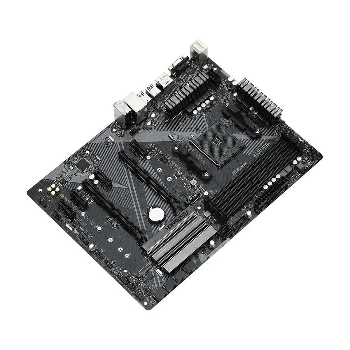 Asrock B450 PRO4 R2.0: A Compact and Efficient AM4 Board