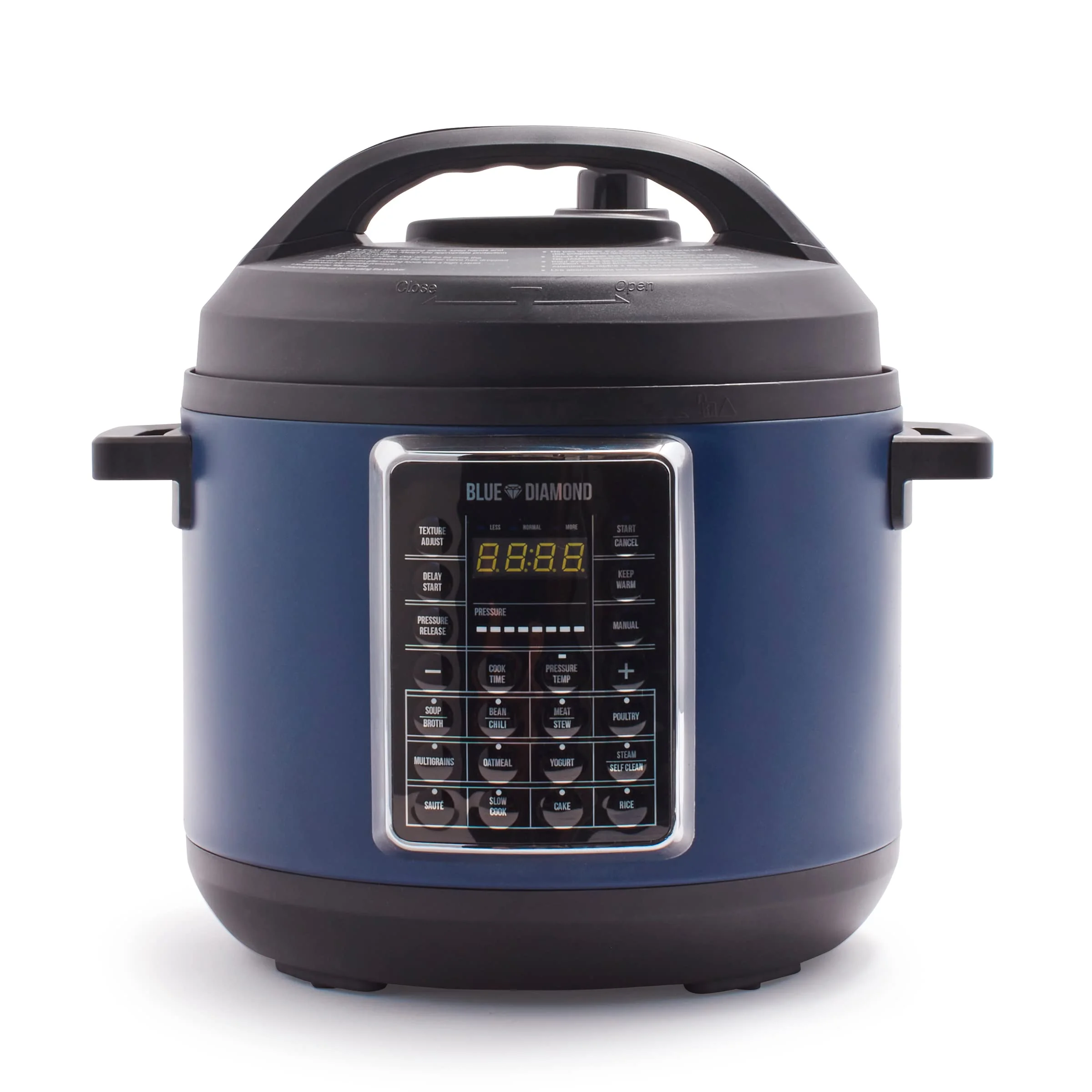 Blue Diamond Ceramic Nonstick, 16-in-1 6QT Electric Pressure Cooker, Slow Cooker, Rice Cooker, Yogurt Maker, Saute, Steamer and More, Programable, Dishwasher Safe Pot, PFAS-Free, Blue product image