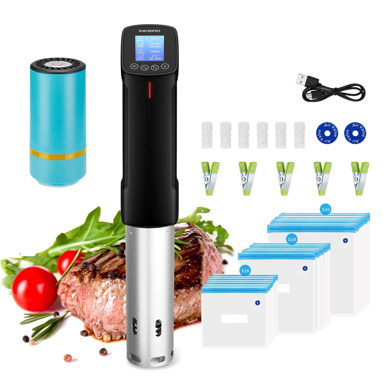 INKBIRD WIFI 1000W Sous Vide Cooker Review