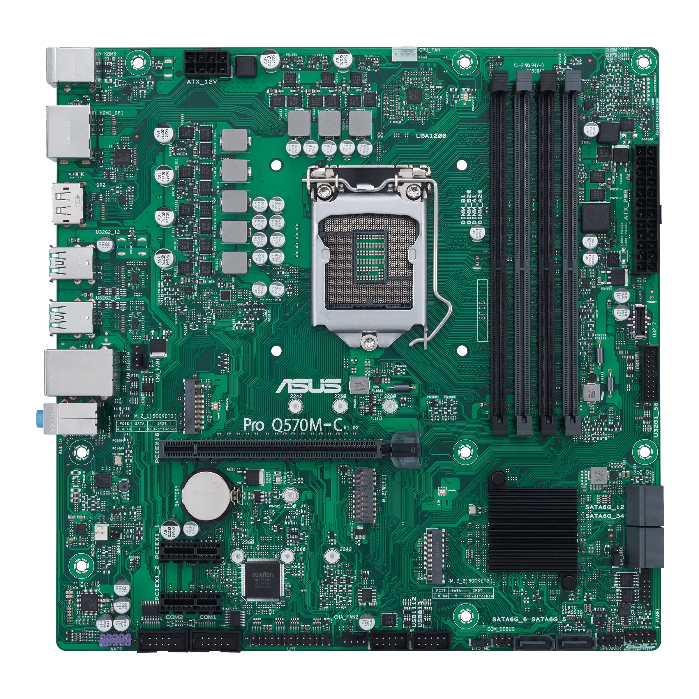 ASUS Pro Q570M-C/CSM LGA1200 mATX Commercial Motherboard Review