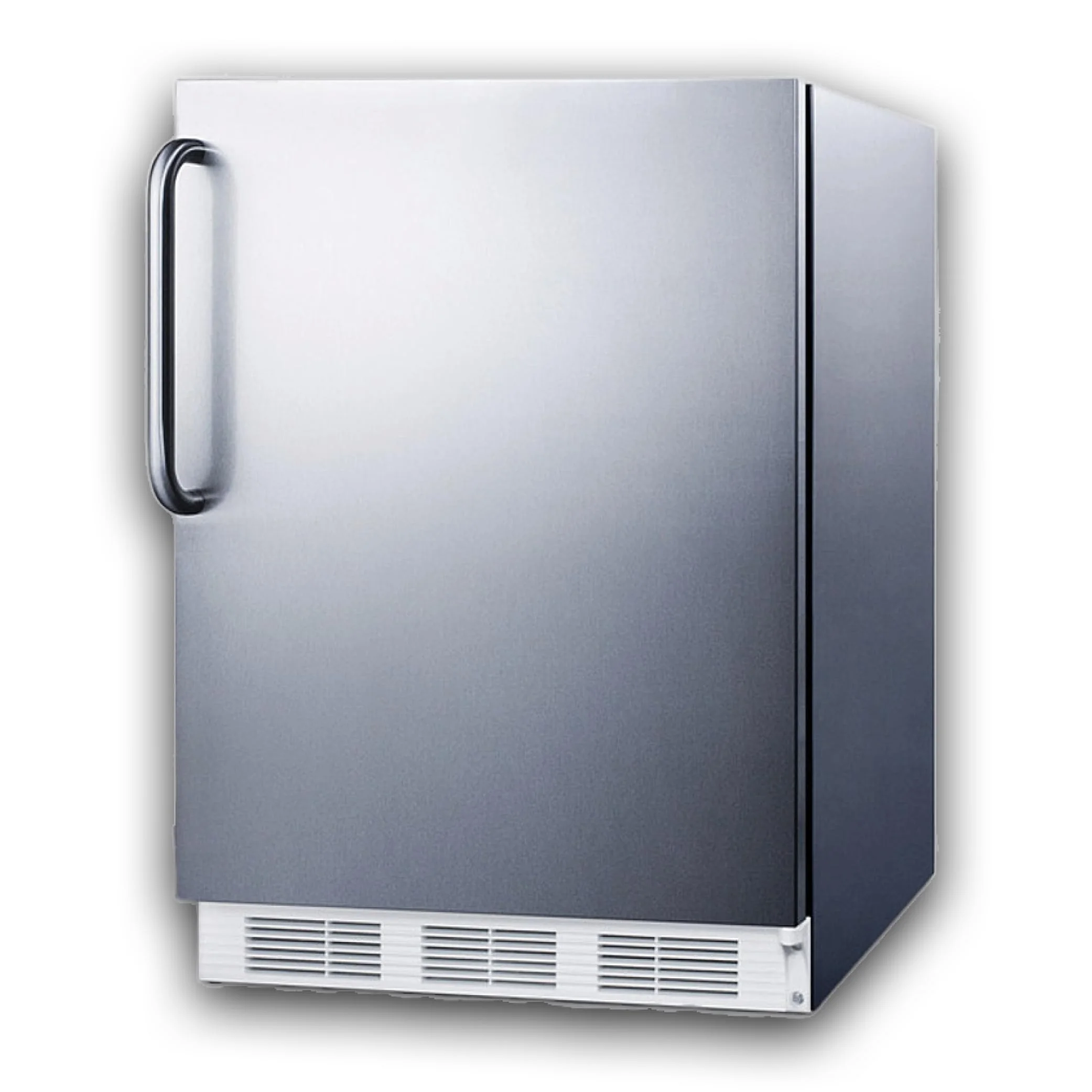 Summit 24" Refrigerator, Peak24 Built-in Fridge, 5.5 cu.ft. Capacity, Stainless Steel- FF63BKCSS product image