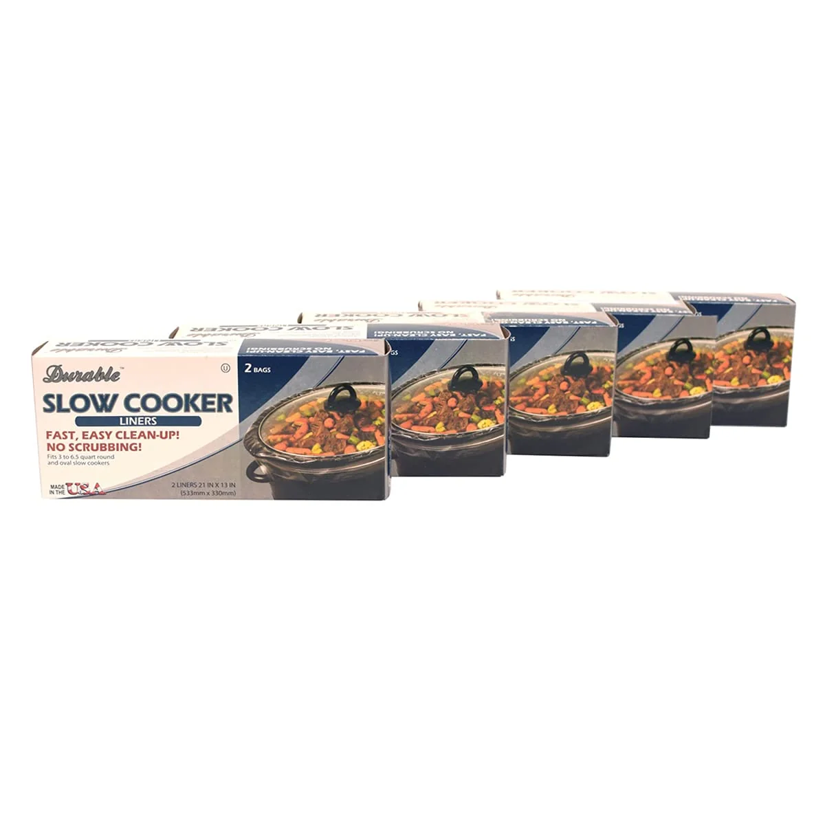 Transparent Plastics for Easy Cleanup in Slow Cookers