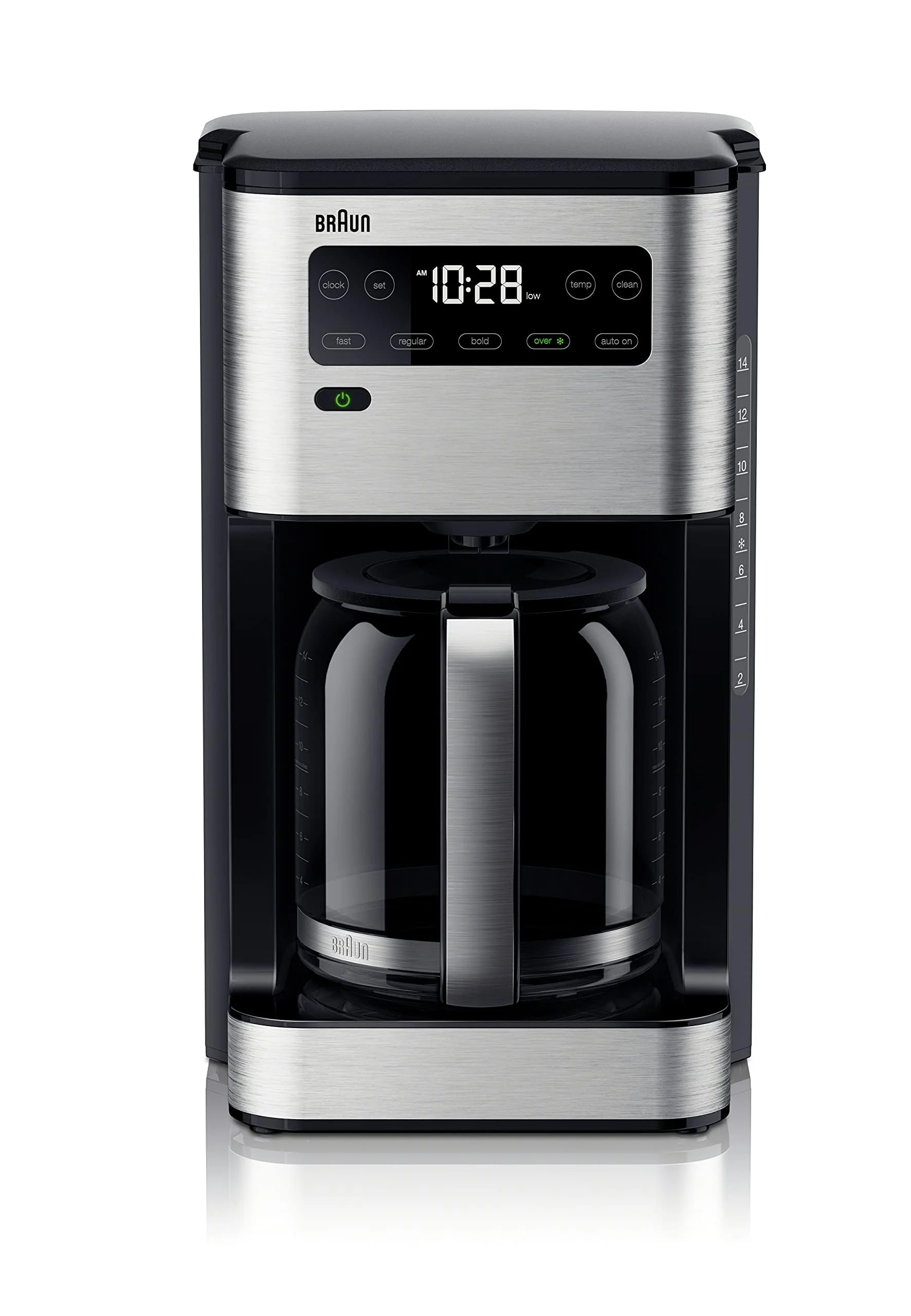 Braun PureFlavor 14-Cup Programmable Coffee Maker – Fast Brew.