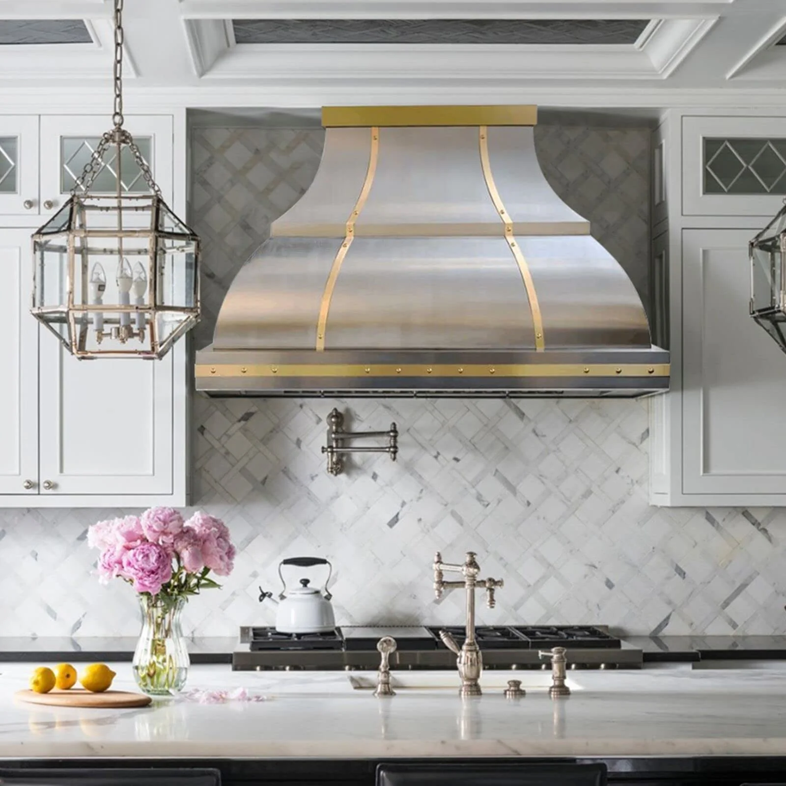 Burshed Stainless Steel and Brass Range Hood Review