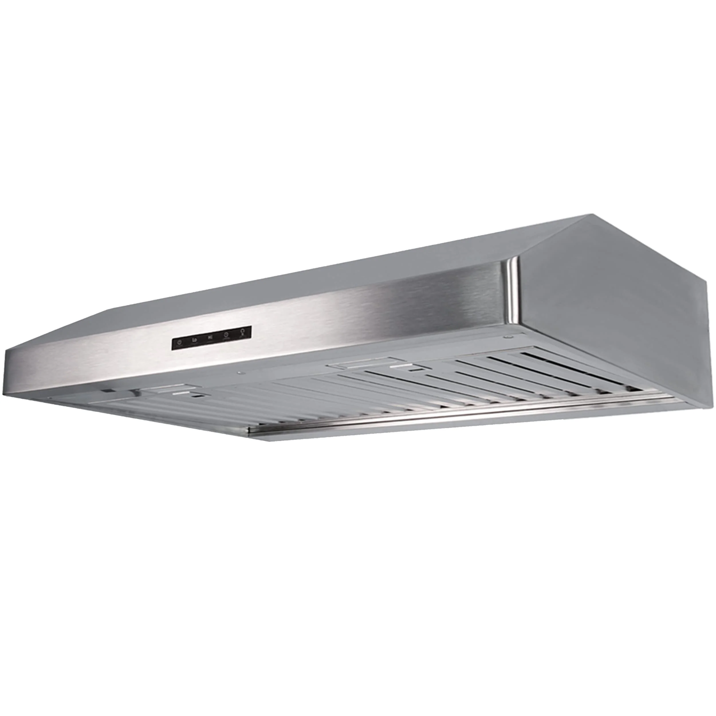 Pacific Economy Pro Under Cabinet Ducted Range Hood 30 inch - 850 CFM 3-Speed Powerful Kitchen Vent Hood - Electric Stainless Steel - Ultra Quiet, Glass Touch Control, 6W LED Lights PR6830AS product image