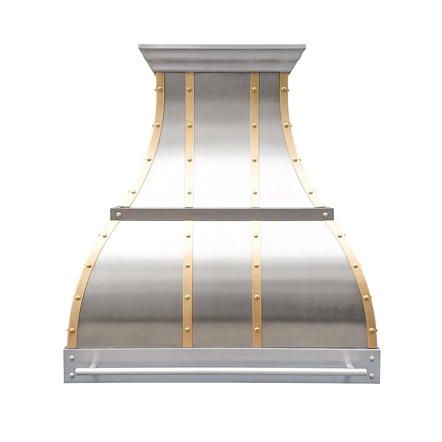 SINDA Stainless Steel Range Hood with LED Light and Copper Vent