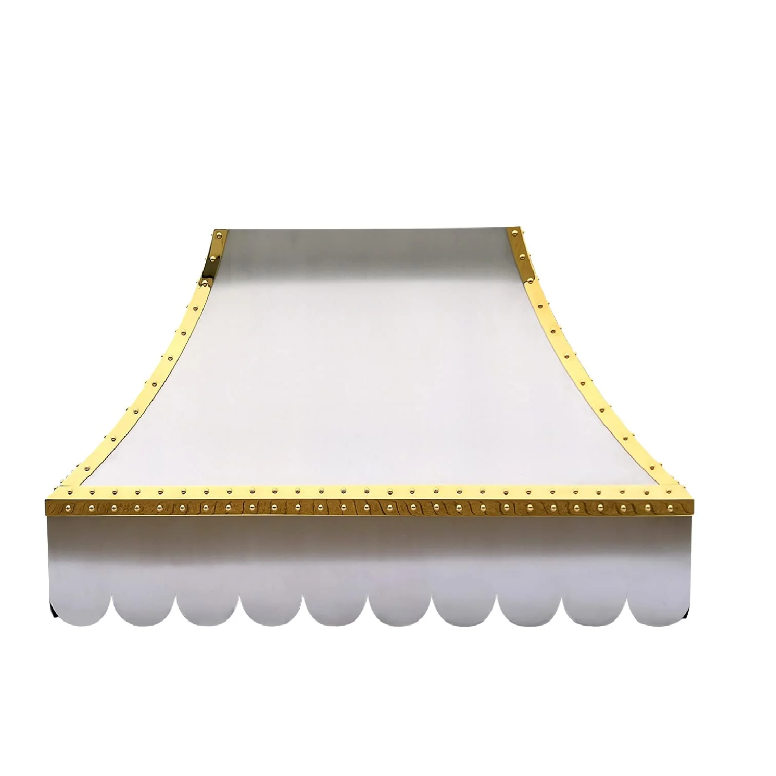 Scalloped Stainless Steel Island Mount Range Hood Review