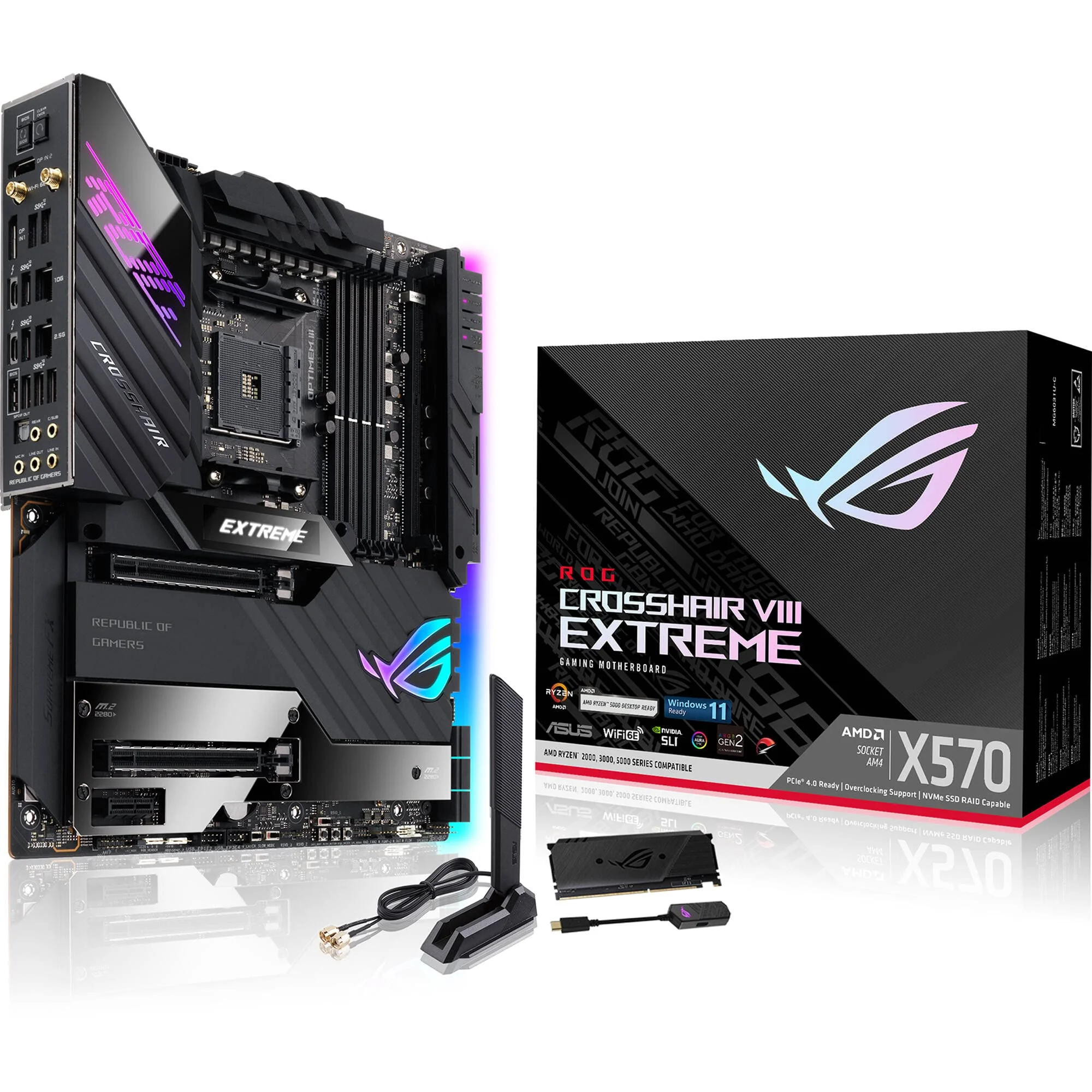 ASUS ROG Crosshair VIII Extreme X570 Gaming Motherboard Review