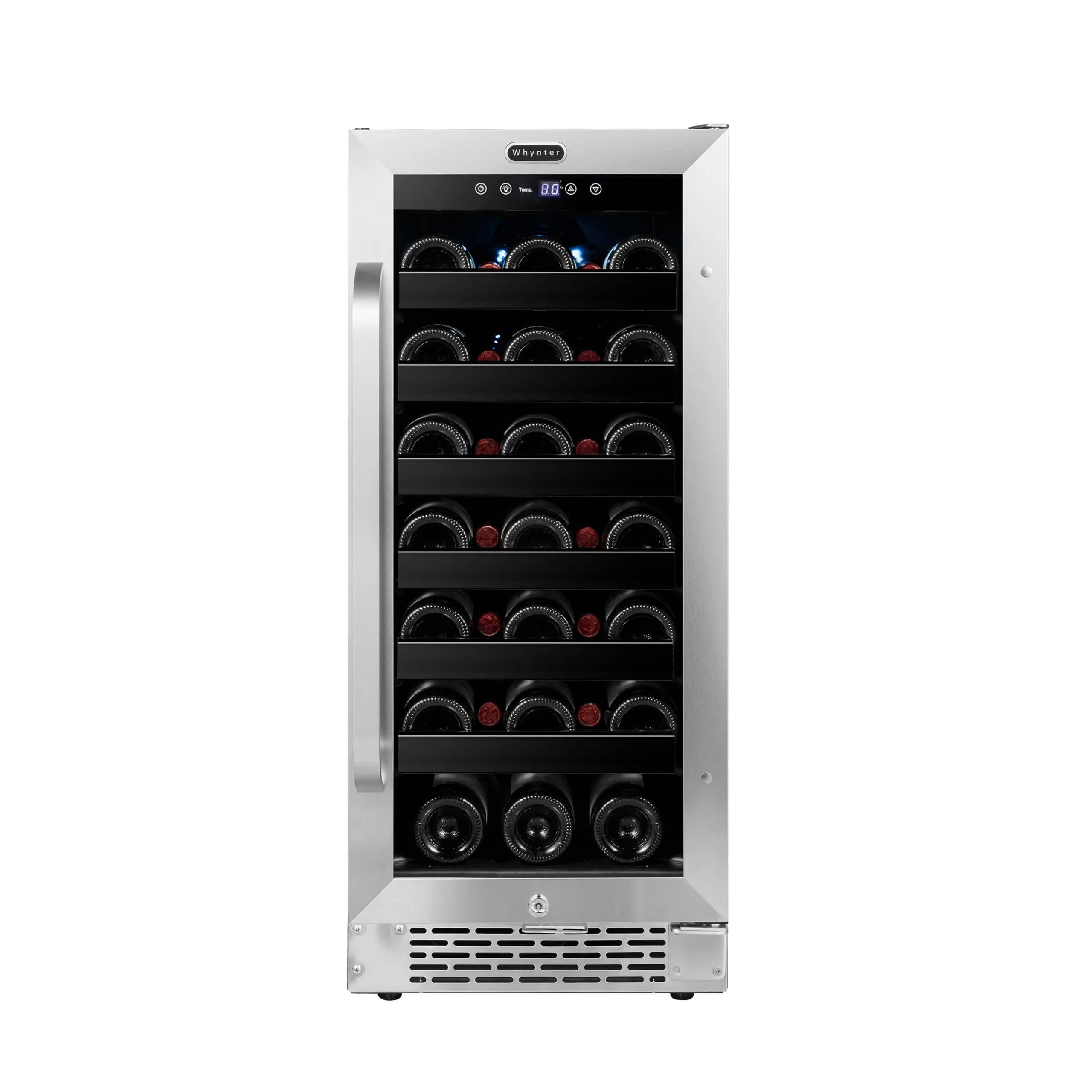 Whynter BWR-308SB Stainless Steel Compact Wine Cooler
