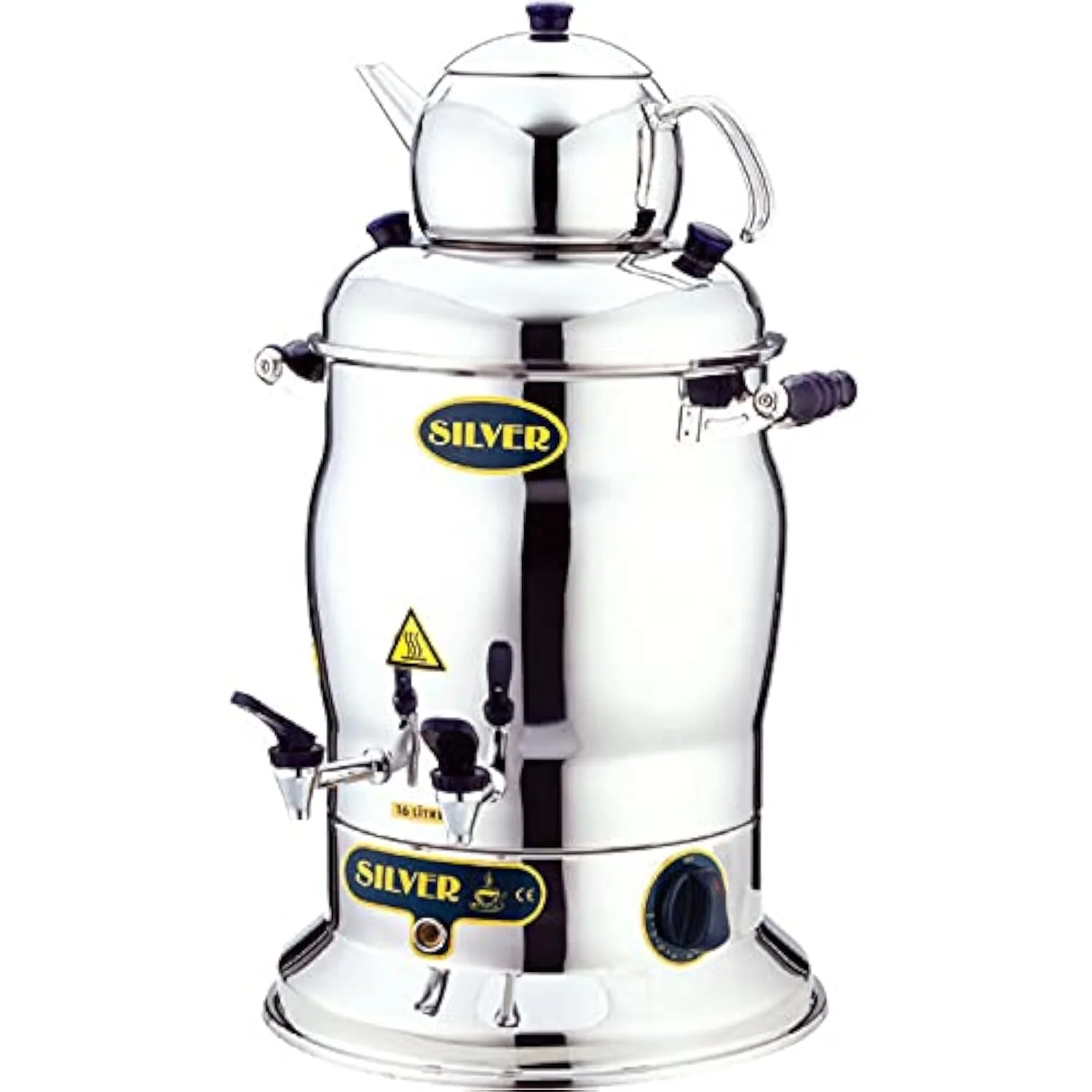 Stainless Steel Electric Turkish Tea Maker for Large Groups