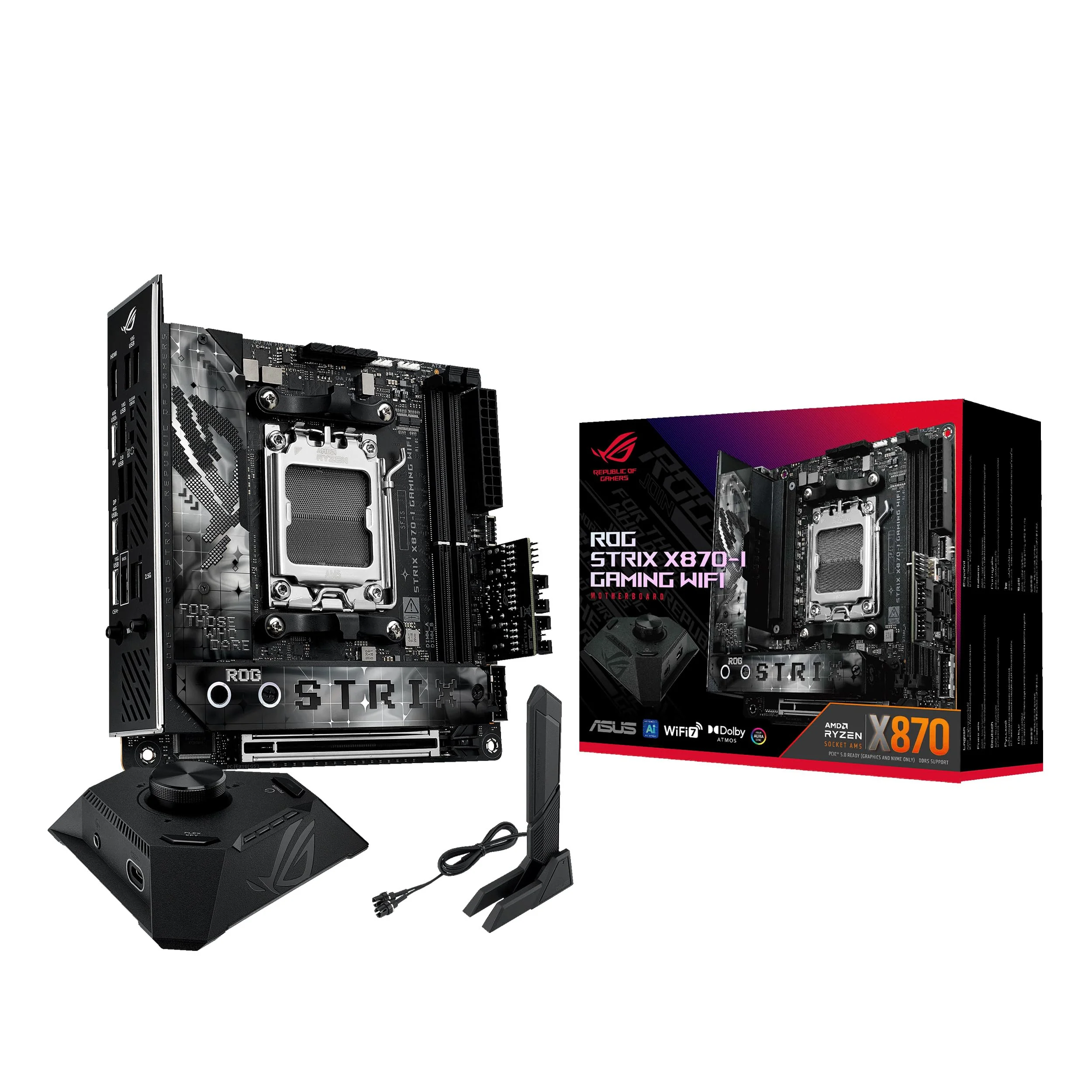 Compact Gaming Performance with ASUS ROG Strix X870-I Mini ITX