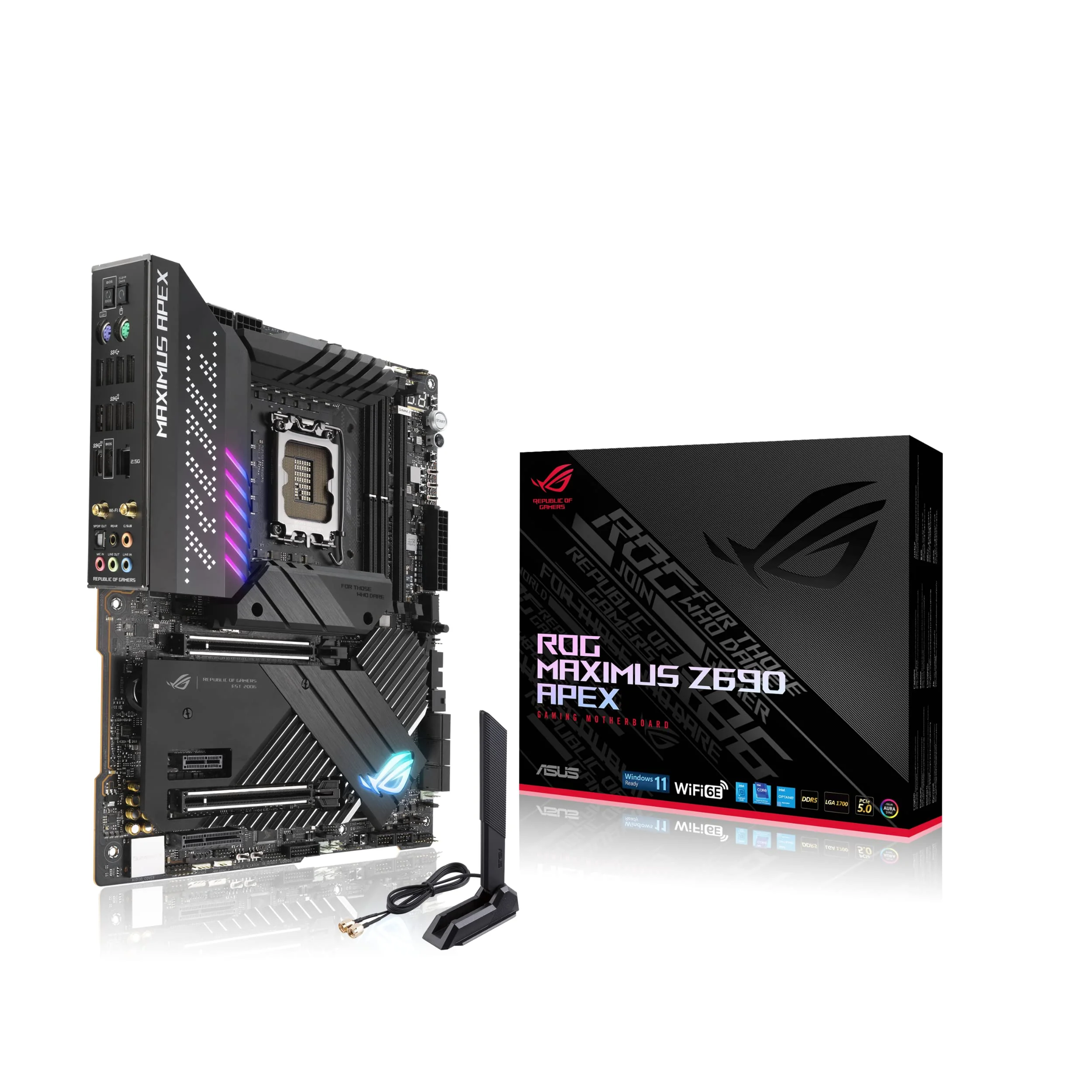 High-Performance ASUS ROG Maximus Z690 Apex Gaming Motherboard