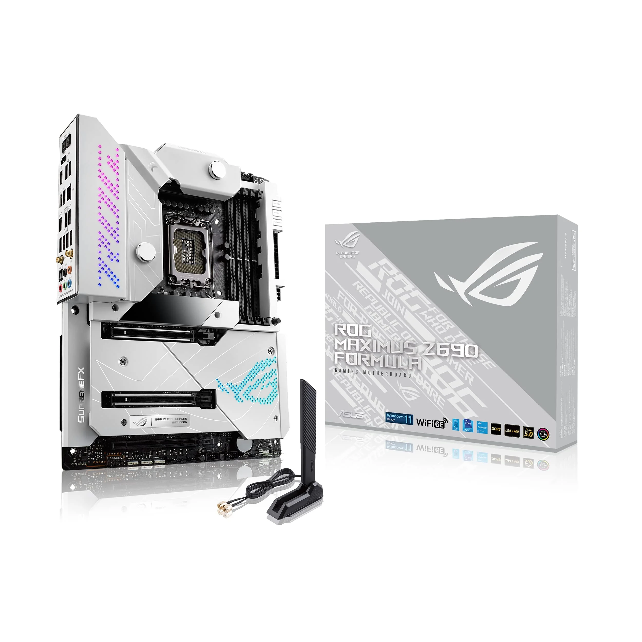 ASUS ROG Maximus Z690 Formula ATX Motherboard with Advanced.