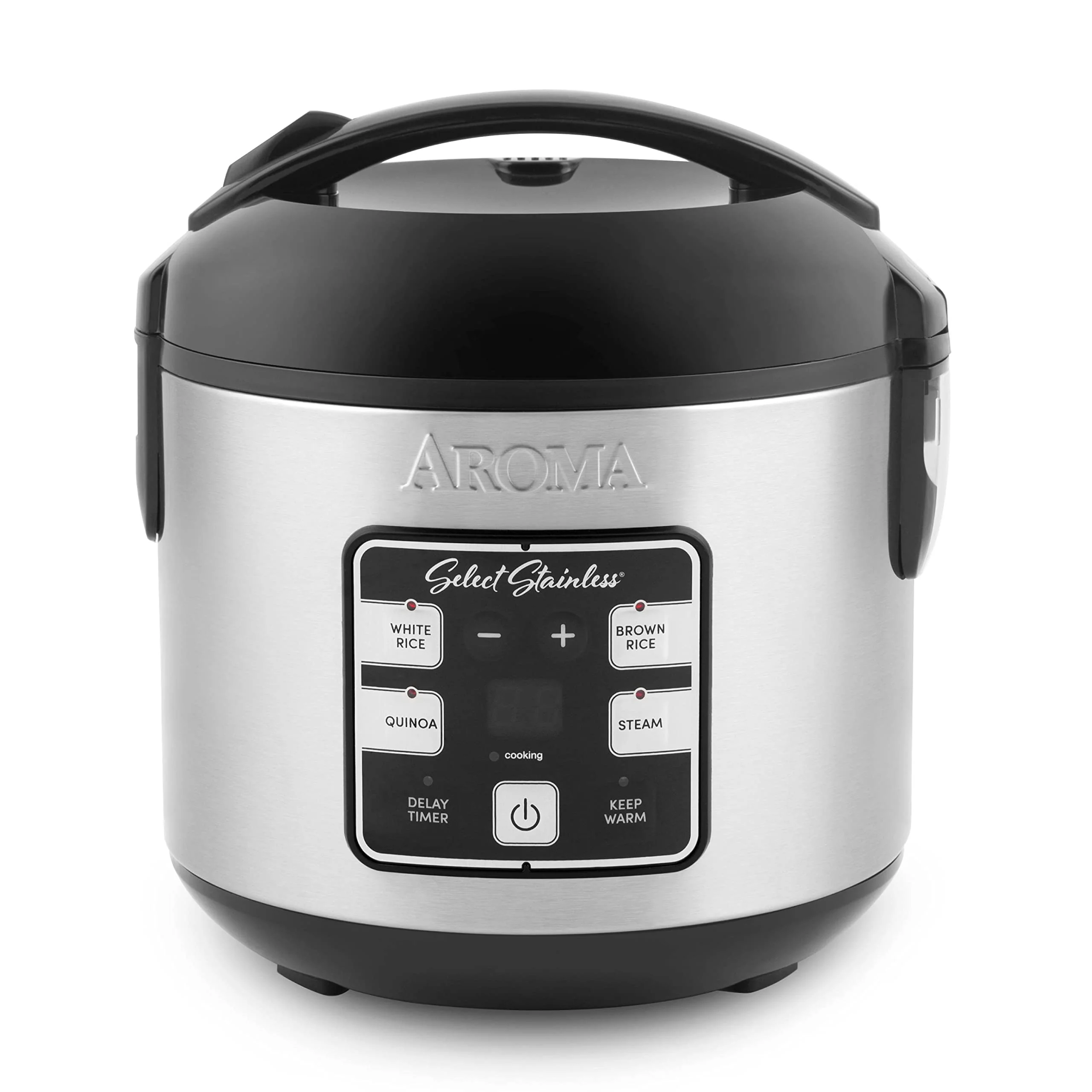 AROMA® Select Rice Cooker with Stainless Steel Interior
