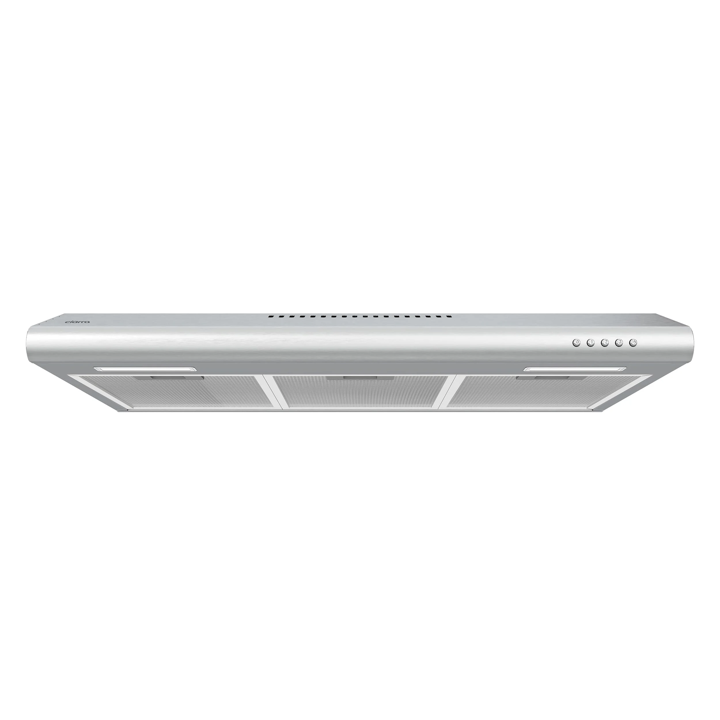 CIARRA Range Hood 30 inch Under Cabinet Ductless Vent Hood for Kitchen Stove Hood with 3 Speed Exhaust Fan in Stainless Steel product image