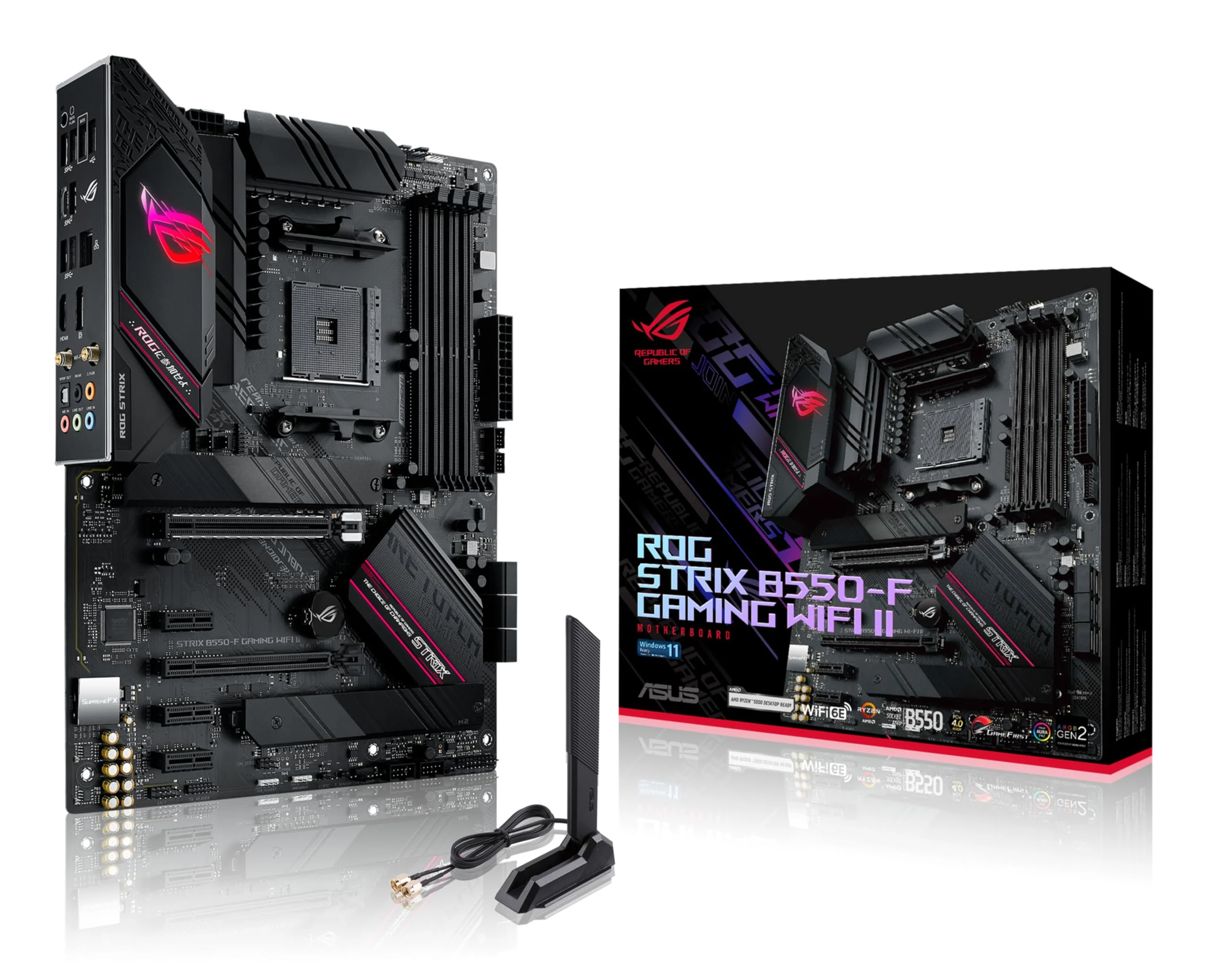 High-Performance ASUS ROG Strix B550-F Gaming WiFi II.