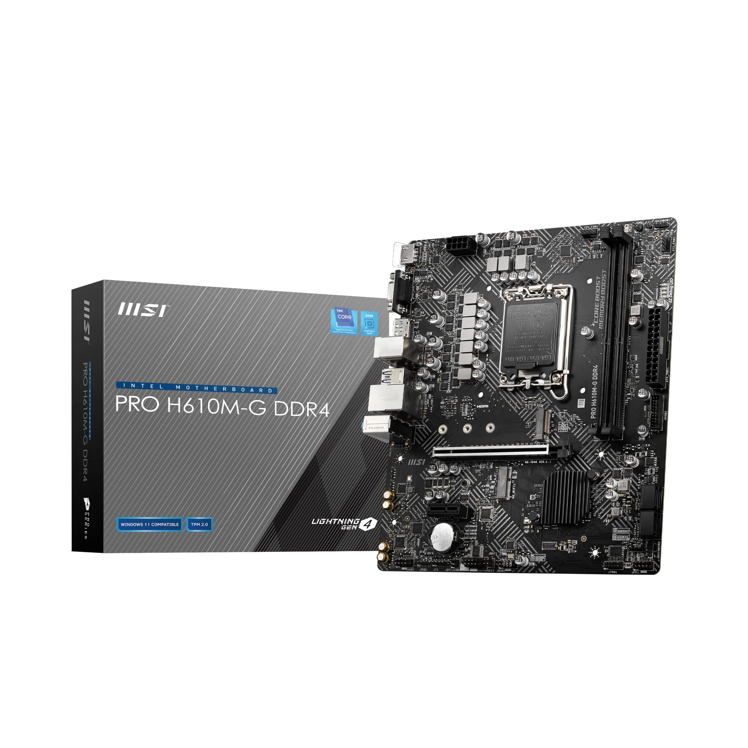MSI PRO H610M-G Motherboard Review: A Compact LGA1700 Option