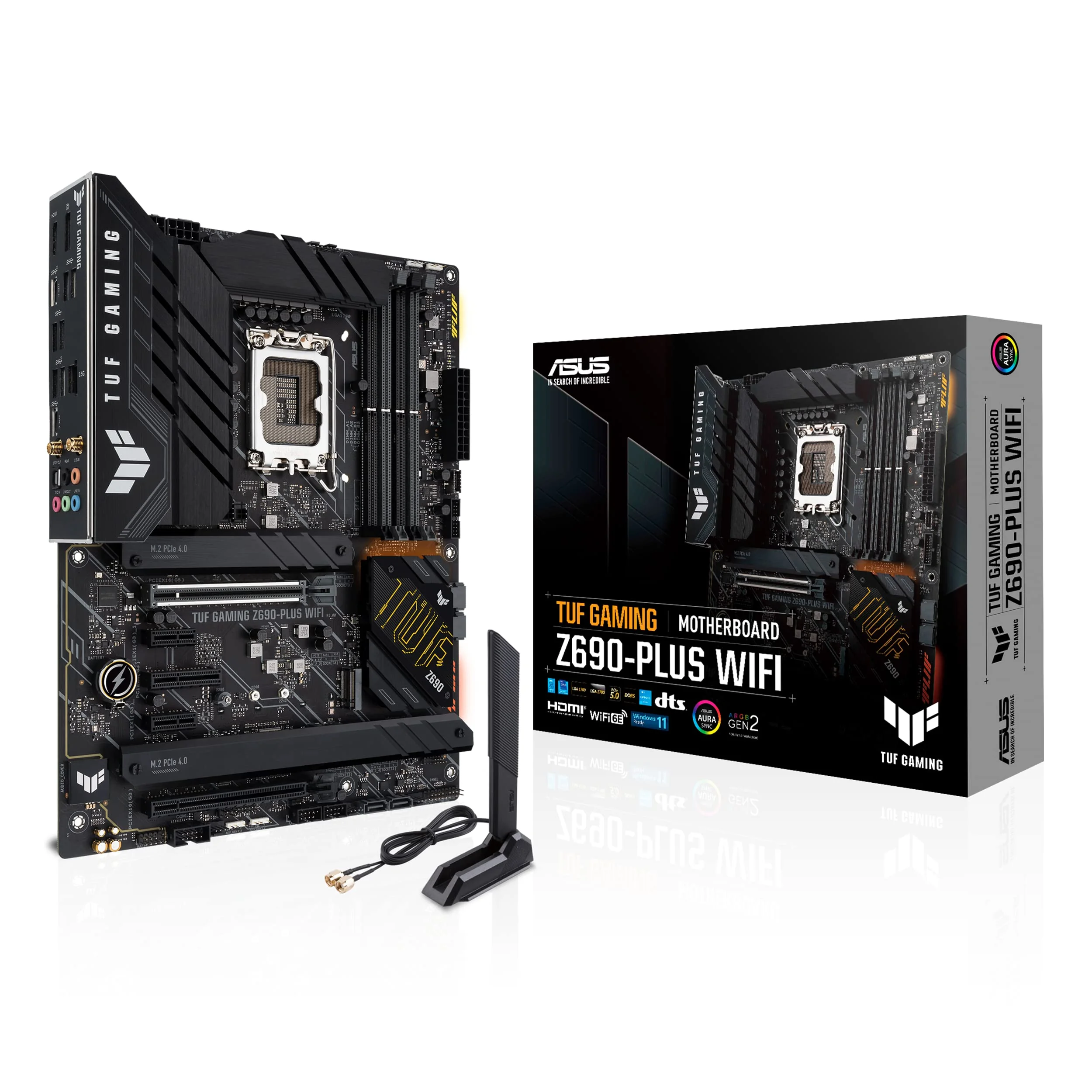 High-Performance Asus TUF Gaming Z690-PLUS WiFi DDR5 Motherboard
