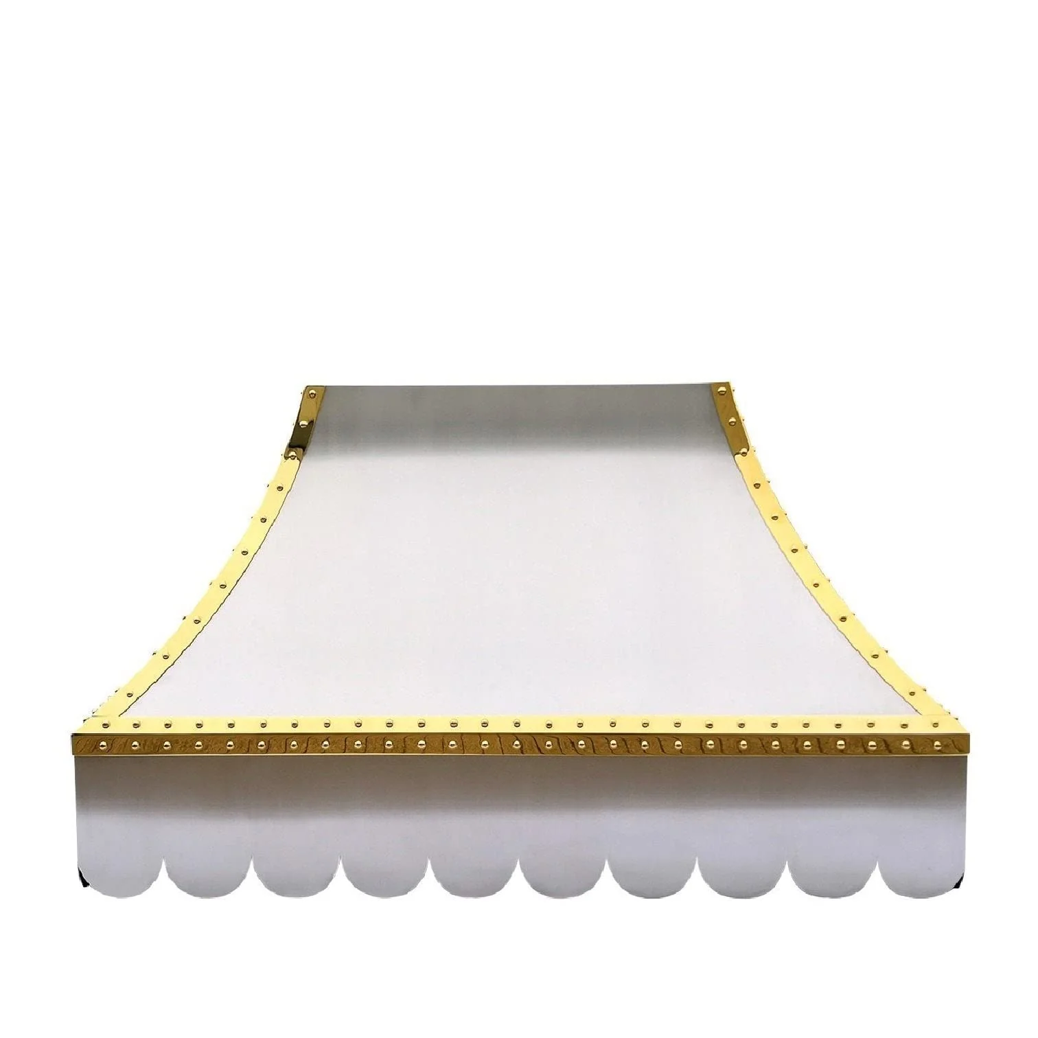 SINDA Classic Hammered Stainless Steel Range Hood with High.