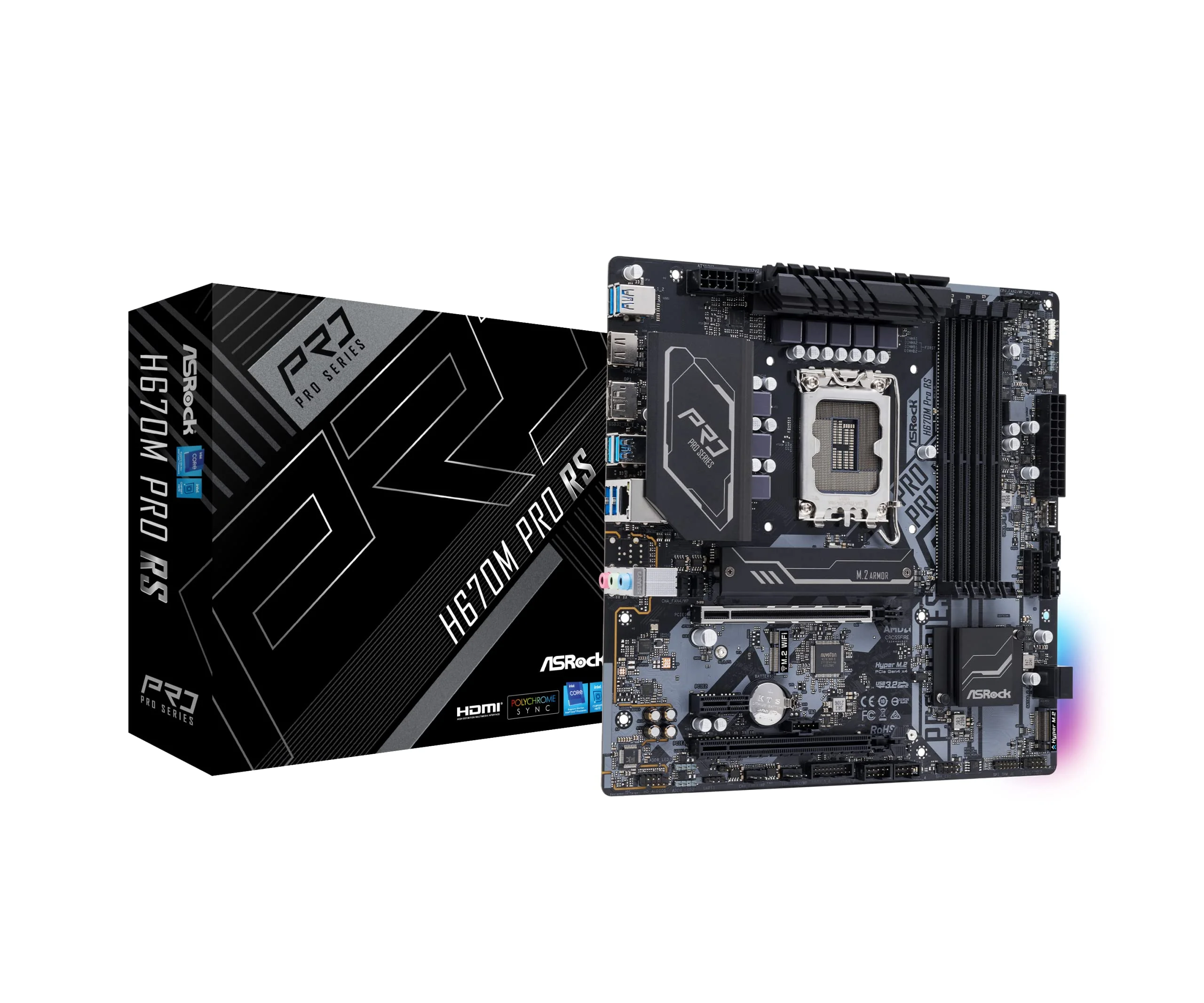 ASROCK H670M PRO RS Socket LGA1700 Review