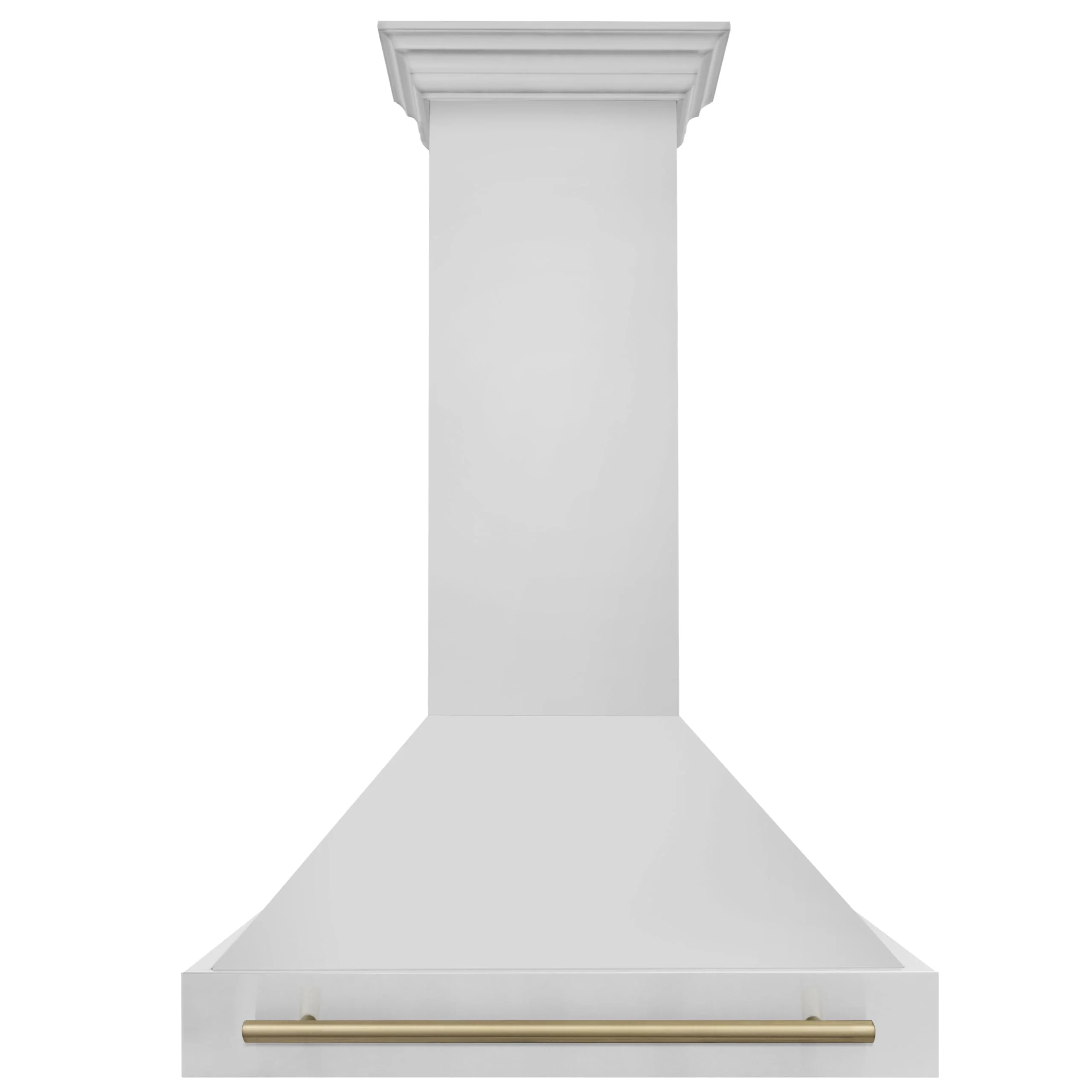 ZLINE 36" Autograph Edition Stainless Steel Range Hood with Stainless Steel Shell and Champagne Bronze Handle 8654STZ-36-CB product image